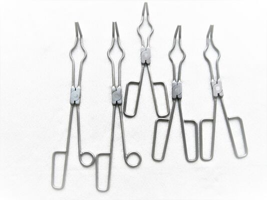 Durable Metal Crucible Tongs Pure Titanium Furnace Tongs ISO Approval
